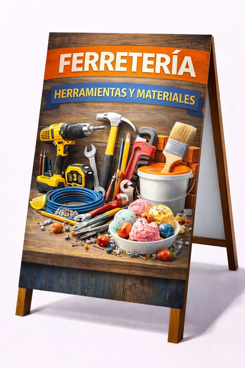 Paloma Publicitaria Ferretería