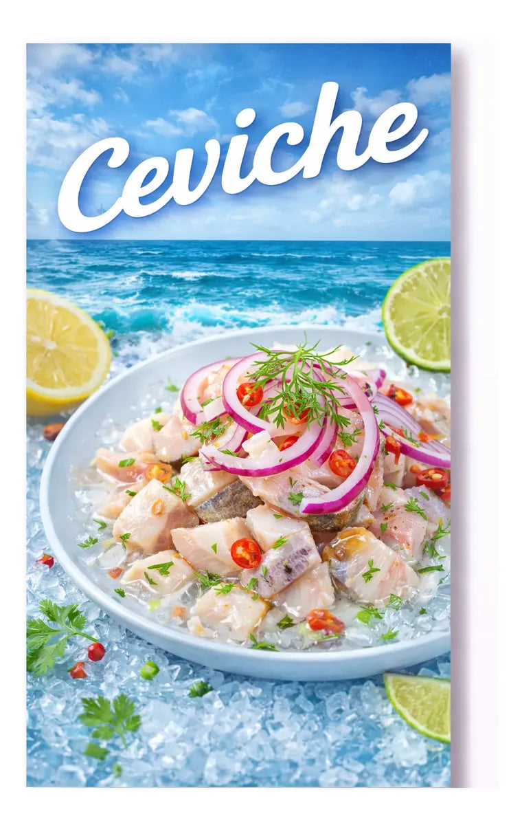 Pendón Colgante Ceviche (50 x 100)