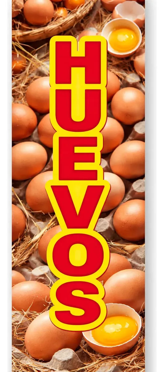 Mini Pendón Colgante Huevos (20 x 100)