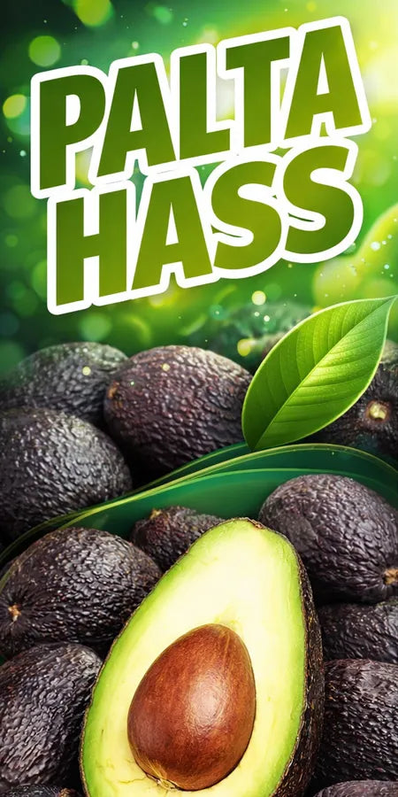 Pendón Colgante Palta Hass Valores (50 x 100)