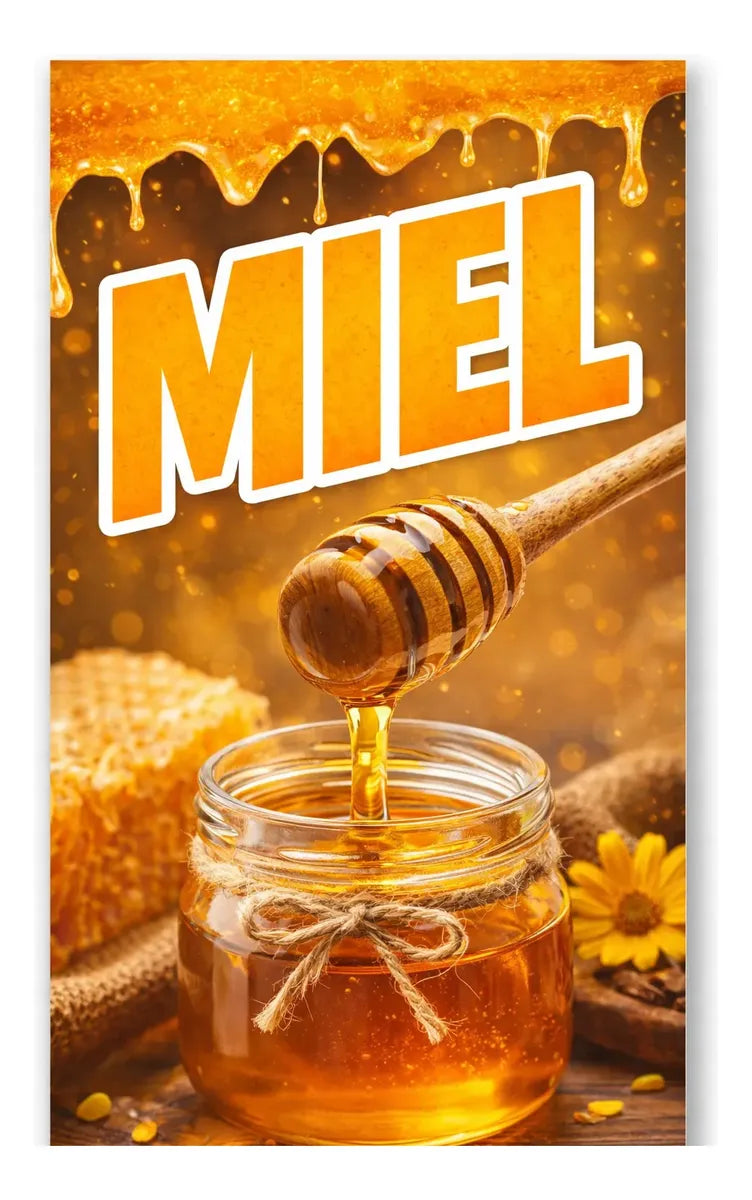 Pendón Colgante Miel (50 x 100)