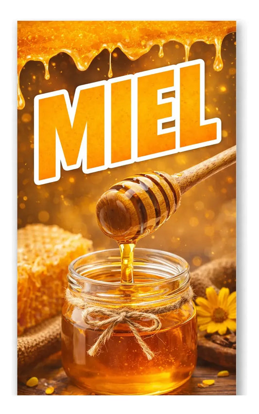 Pendón Colgante Miel (50 x 100)