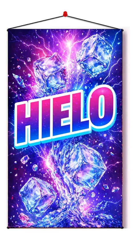 Pendón Colgante Hielo (50 x 100)