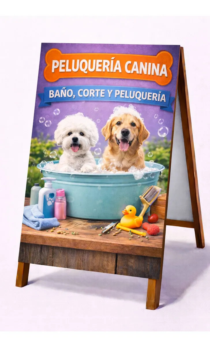 Paloma Publicitaria Peluquería Canina