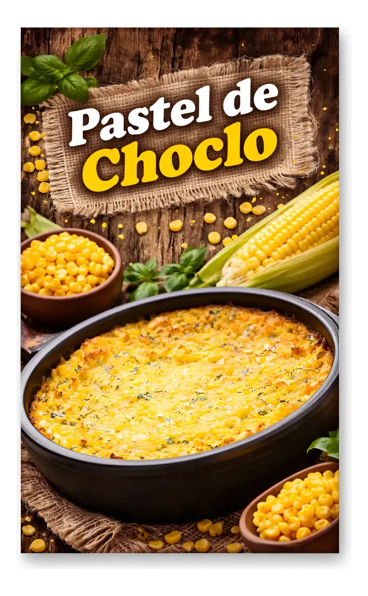 Pendón Colgante Pastel De Choclo (50 x 100)