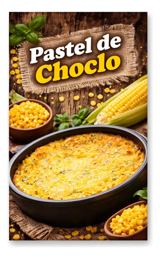 Pendón Colgante Pastel De Choclo (50 x 100)