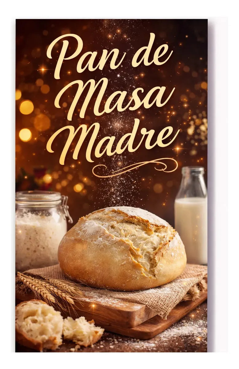 Pendón Colgante Pan De Masa Madre (50 x 100)