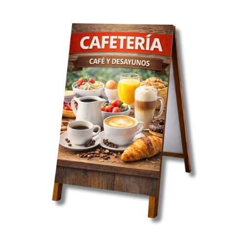 Paloma Publicitaria Cafetería