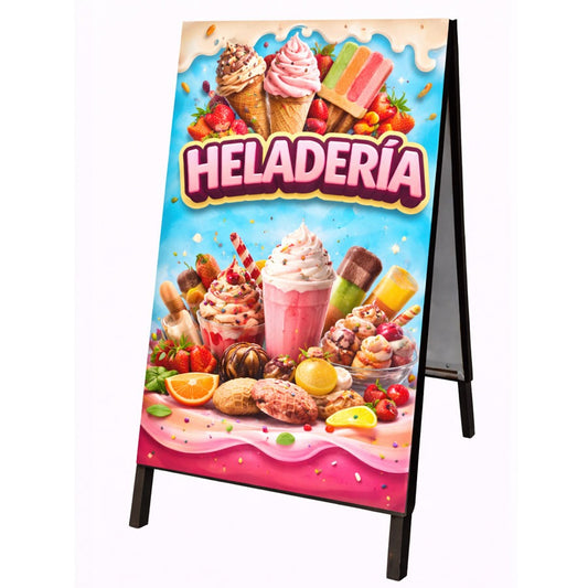 Paloma Publicitaria Heladería