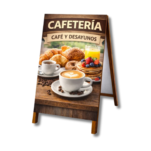 Paloma Publicitaria Cafetería