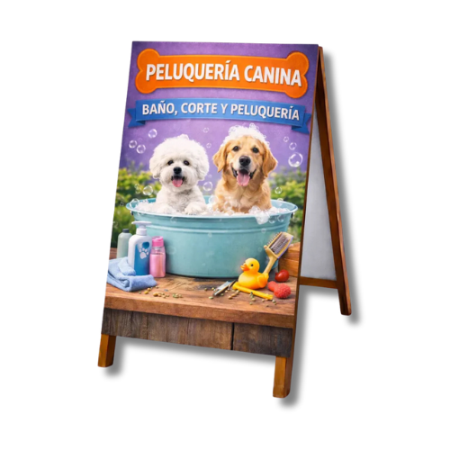Paloma Publicitaria Peluquería Canina