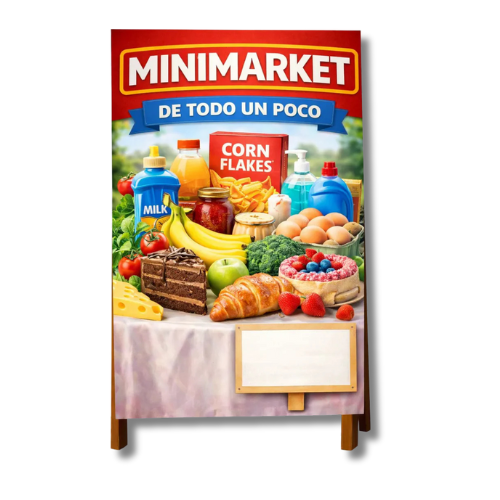 Paloma Publicitaria Para Minimarket