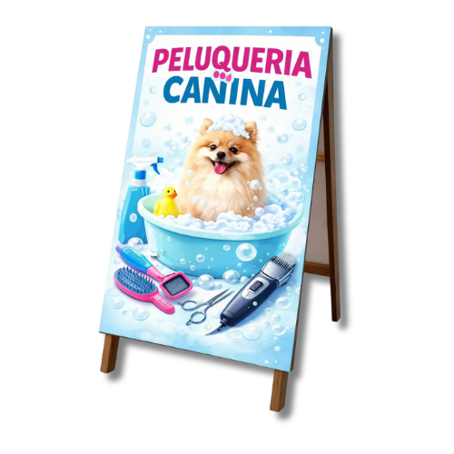 Paloma Publicitaria Peluquería Canina